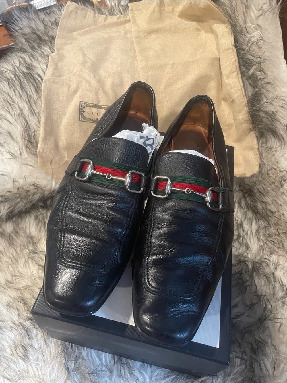 Gucci Horsebit Loafers Men’s Sz 11.5 Inclusive!